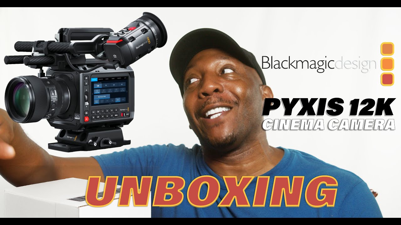 Blackmagic Pyxis 12K Cinema Camera Unboxing