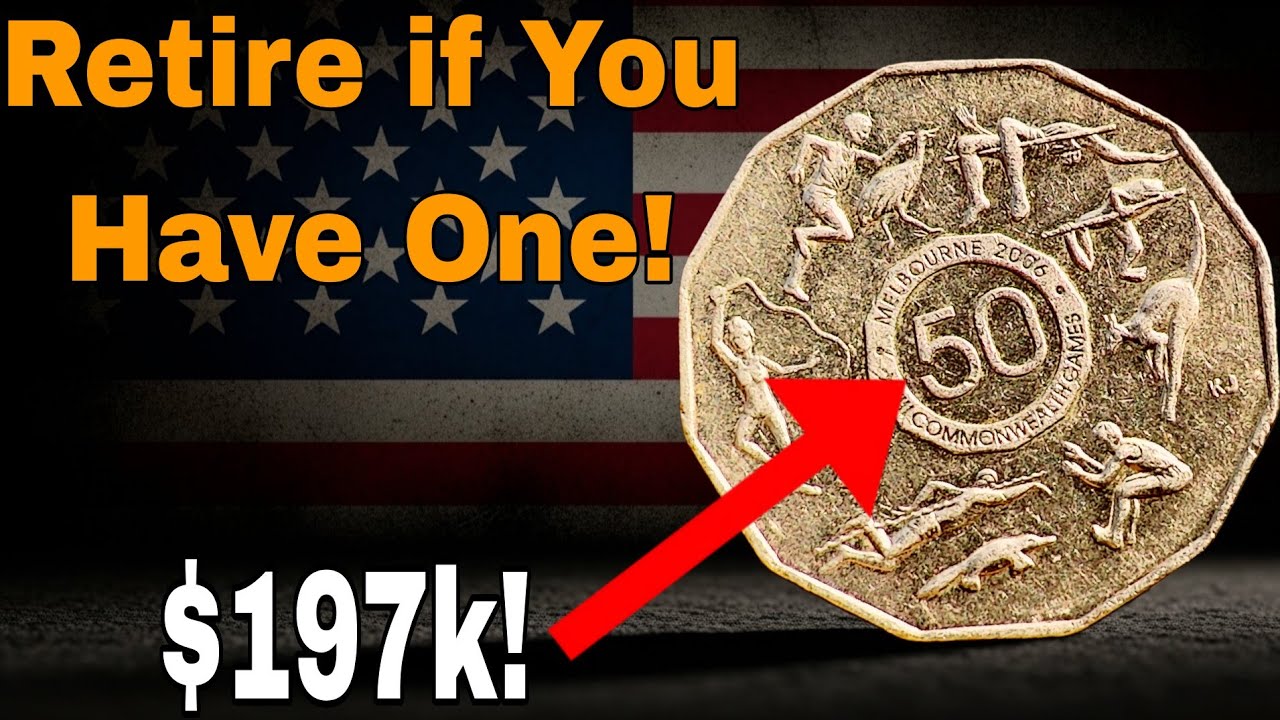 Top 6 Ultra Rare & Most Rarest Australian 50-Cent Coins Worth $169K&ndash;$197K! 😲💰