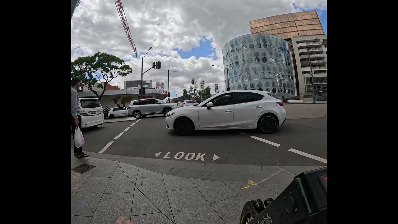 Go Pro VIew The side streets of Liverpool
