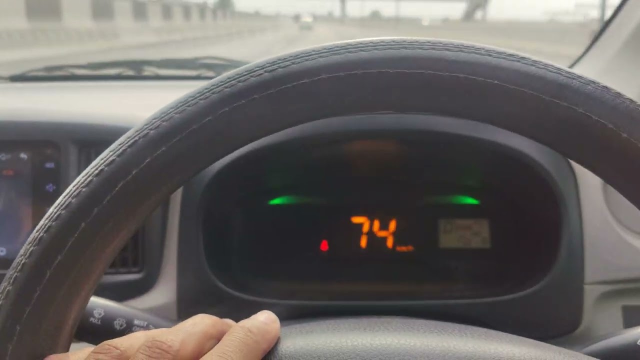 Daihatsu Mira Fuel average test on ring road   2023