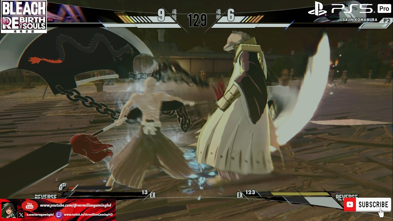 Bleach Rebirth of Souls Japanese gameplay - Ikkaku vs Komamura 4K | PS5 Pro
