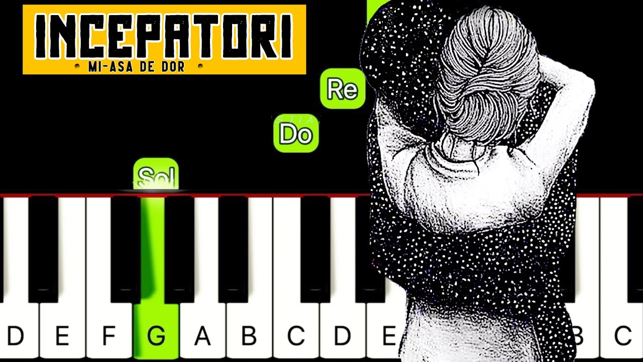 [INCEPATORI] Mi-asa de dor Isuse dupa Tine | Tutorial Pian USOR si COMPLET  Cristian Chifan