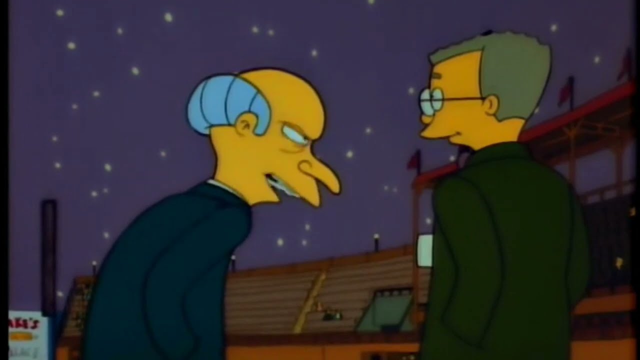 (Almost) Every Mr. Burns scene from The Simpsons season 1 and 2