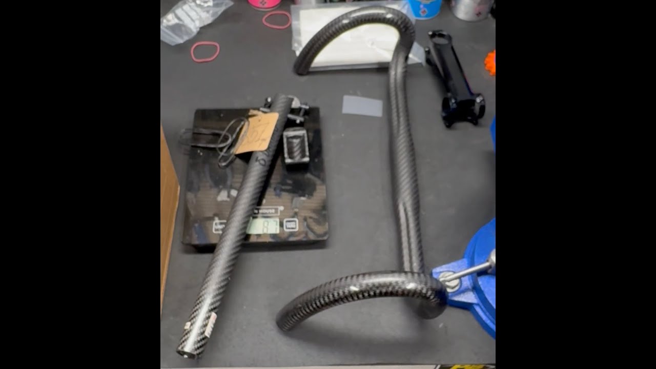 Darimo finishing kit weight save. Inc. the new IX4 AL stem!
