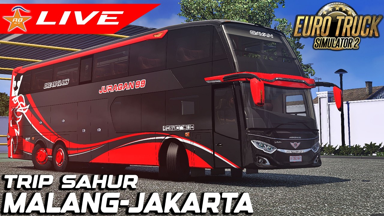 (LIVE) TRIP NUNGGU SAHUR KAH...?? | ETS 2 MOD INDO