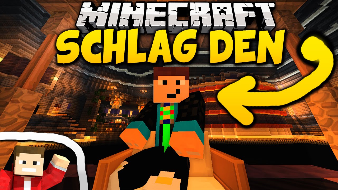 GOMME RAGE + Minispiele ohne Ende - Minecraft: SCHLAG DEN GOMME