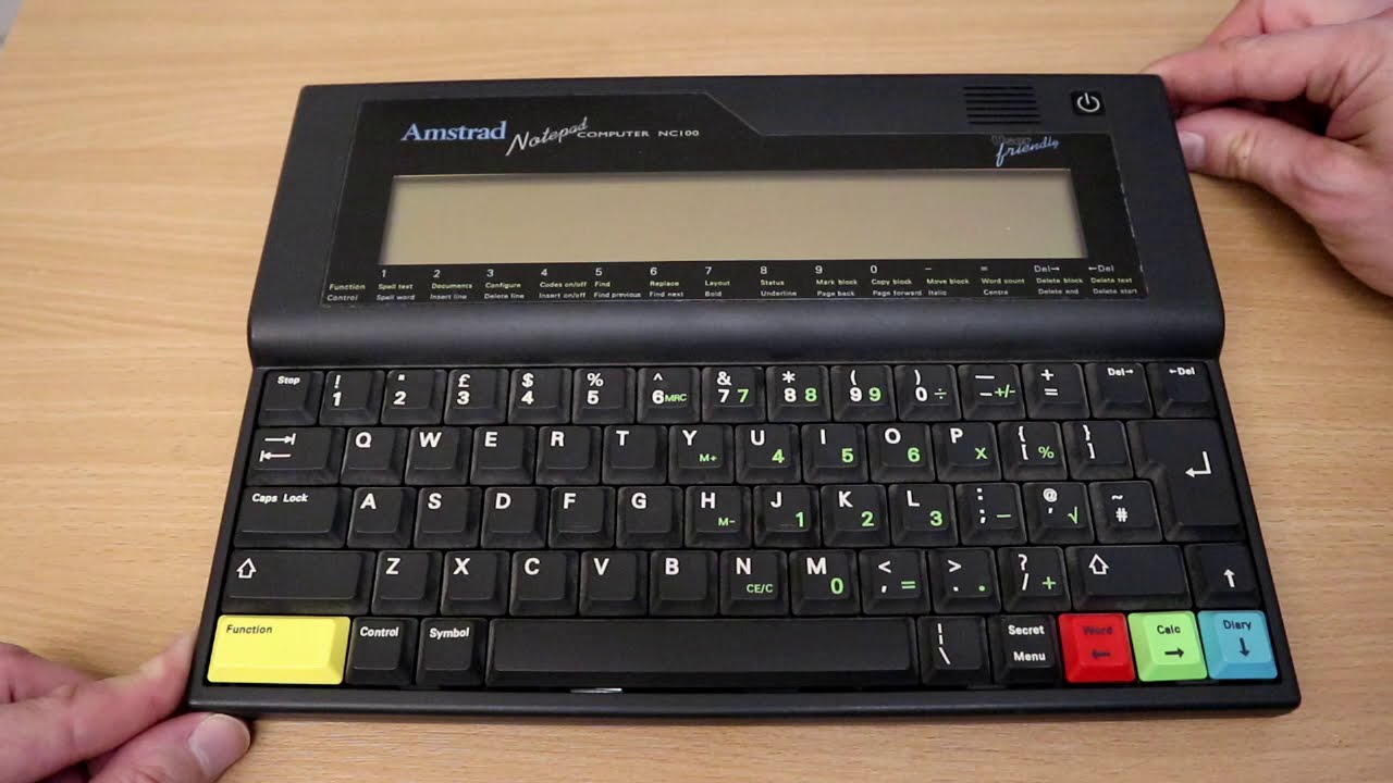 Amstrad NC100 Keyboard Fix