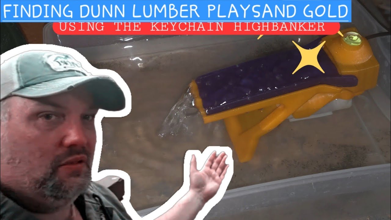 Will I find any gold in the Dunn Lumber playsand? Watch to find out!