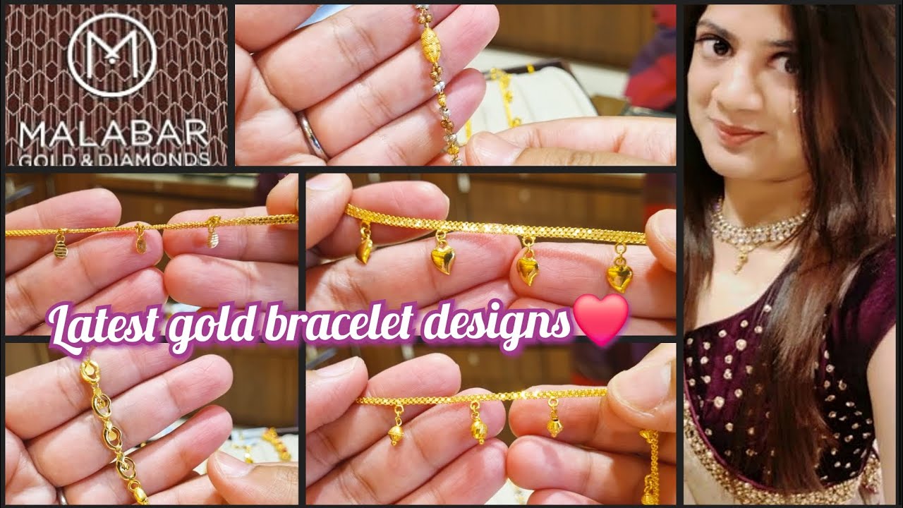Malabar gold bracelet designs with price | Latest gold bracelet designs with price | Gold bracelet