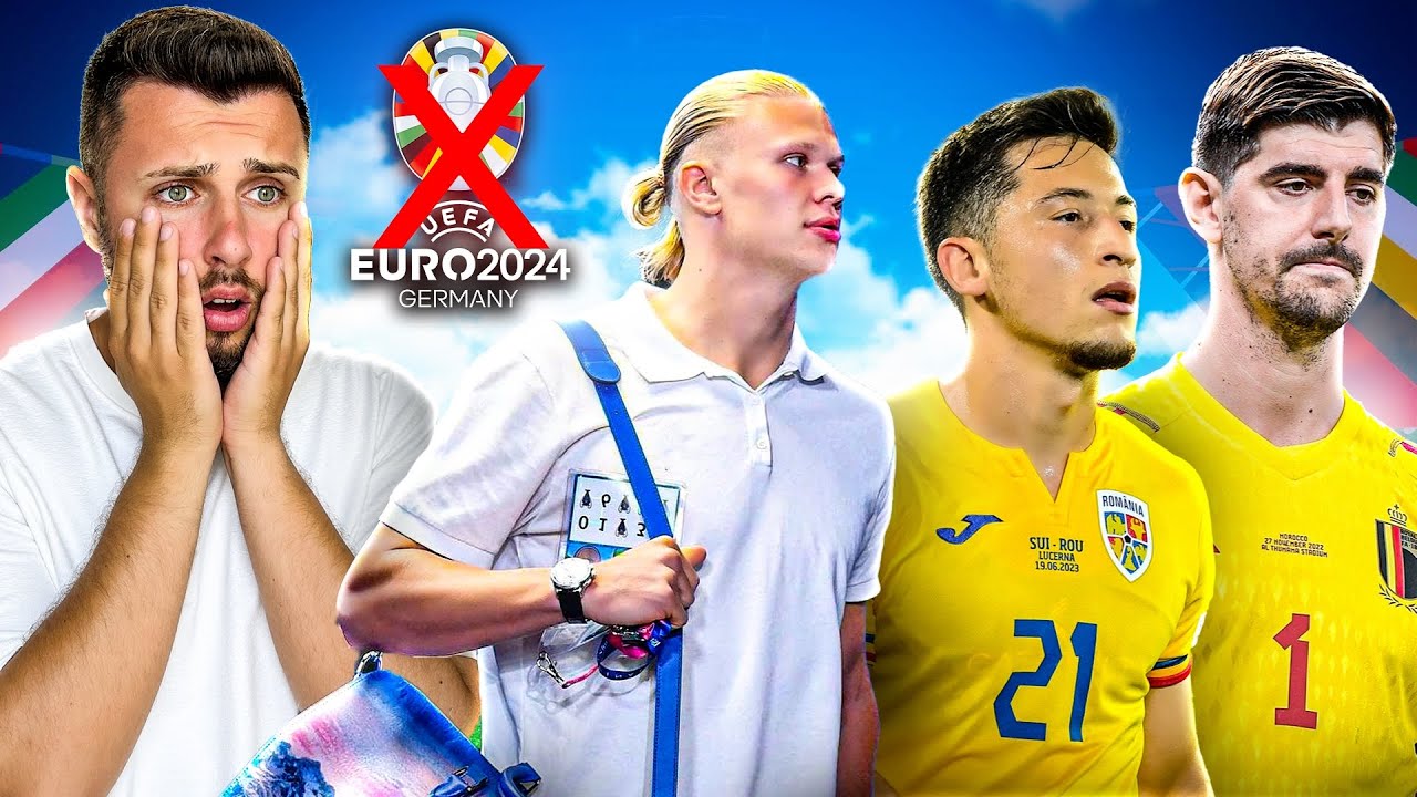 ECHIPA FOTBALIȘTILOR CARE VOR LIPSI DE LA EURO 2024!!😭