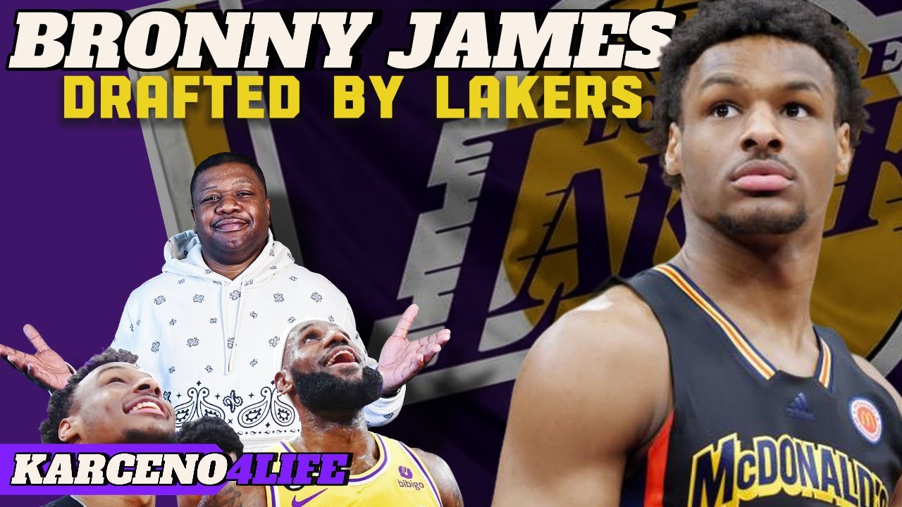 My thoughts on Bronny James getting drafted by the Lakers