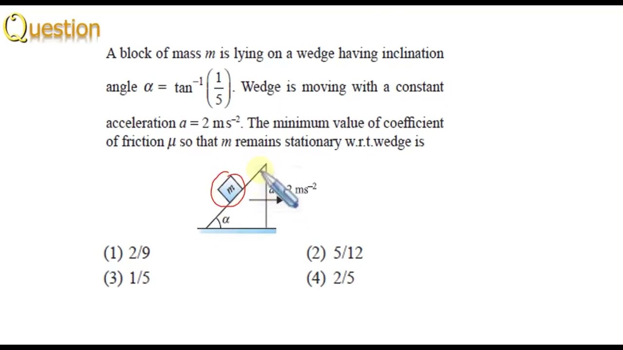 Laws of motion | Friction #6| Cengage Book | BM SHARMA | JEE 2025 | NEET