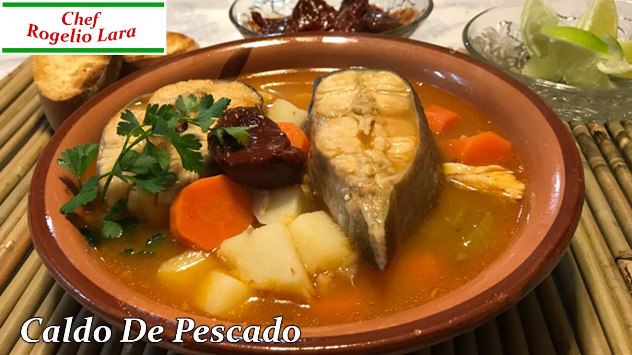 CALDO DE PESCADO, DELICIOSA RECETA!