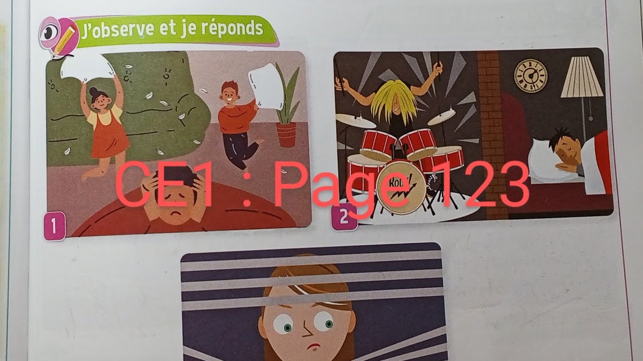 CE1 : Vivre ensemble : Je respecte les autres page 123 . Le trésor des mots