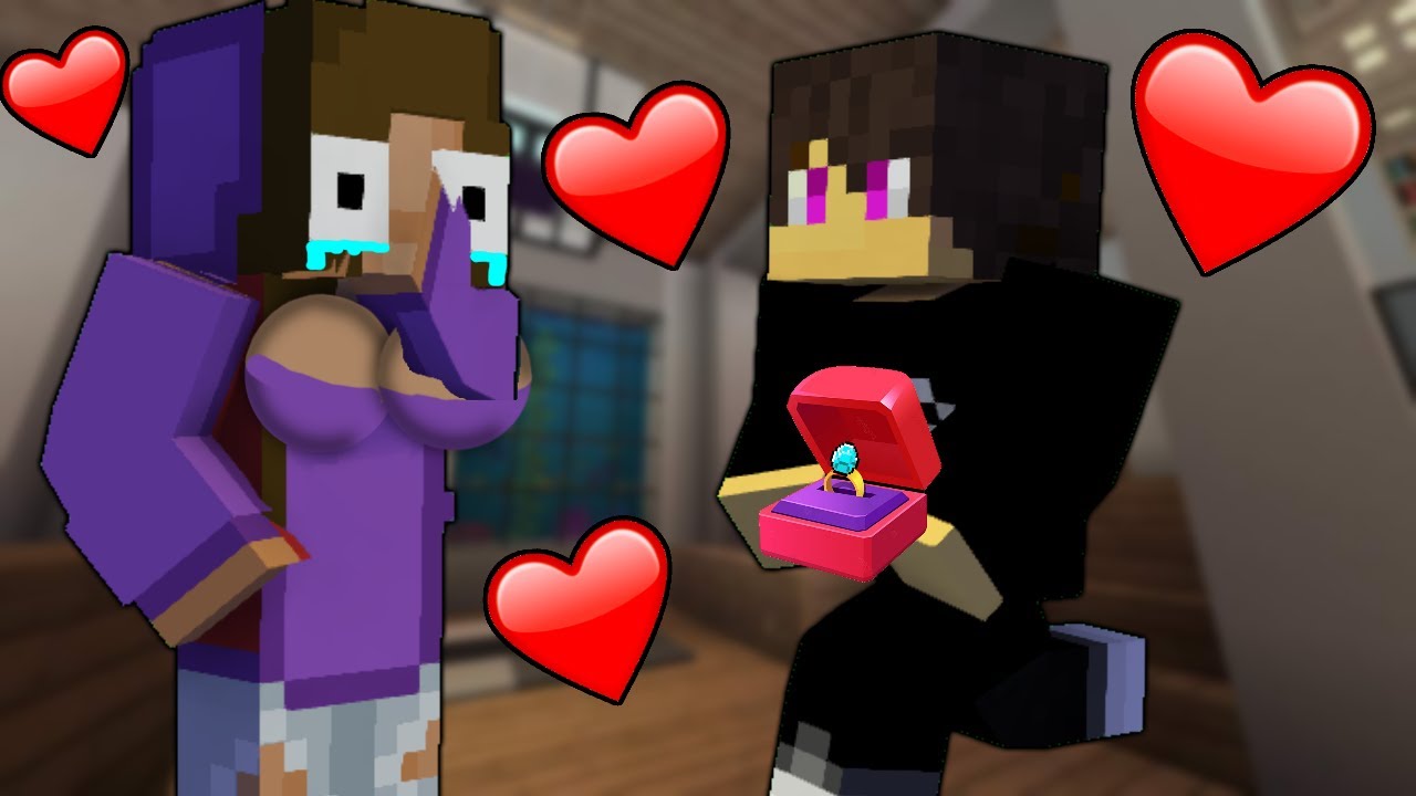MEGKÉRTEM A BARÁTNŐM KEZÉT A MINECRAFTBAN! #1