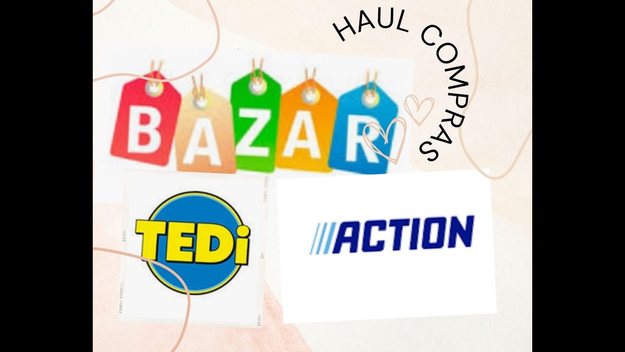 COMPRAS!! TEDI, ACTION, ZEEMAN Y BAZAR, MUCHAS COSITAS CHULAS - HAUL😍 #compras #haul #haulvideo