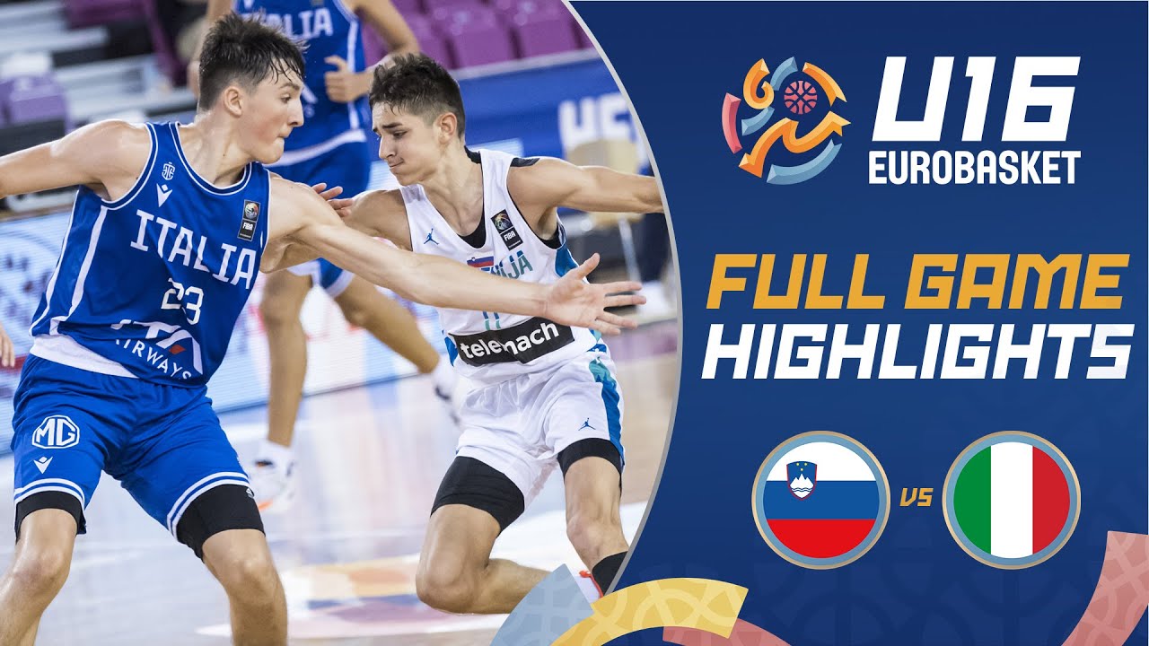 Slovenia 🇸🇮 vs Italy 🇮🇹 | Highlights | FIBA U16 EuroBasket 2024