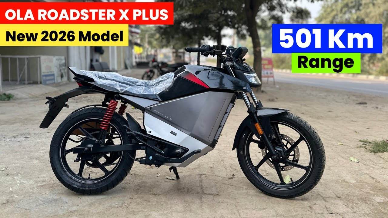 2026 Ola Roadster X Plus Electric Bikes | 501 km Range | Top Speed , Features , Price |#olaelectric