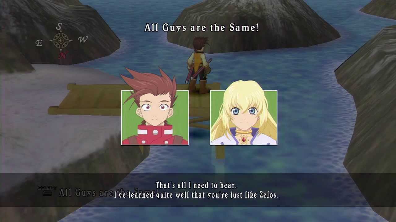 Tales of Symphonia - Skit 367 - All Guys are the Same!