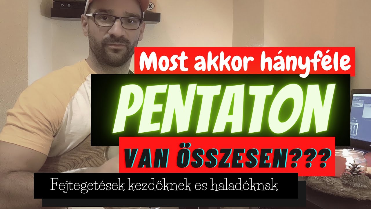 Gitárlecke : A pentaton skála másképp...