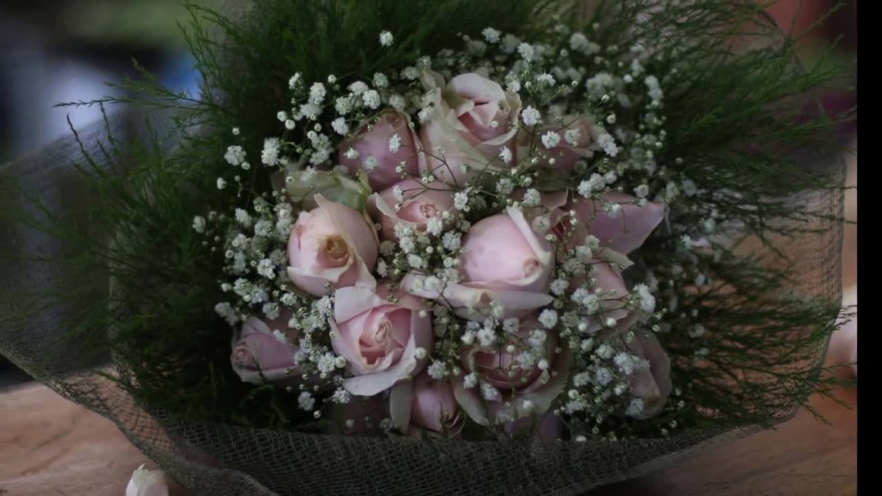 JAB PASOLLINI Tutorial - Buquê em Espiral com Rosas Chá, Gipsophila e Aspargo #08