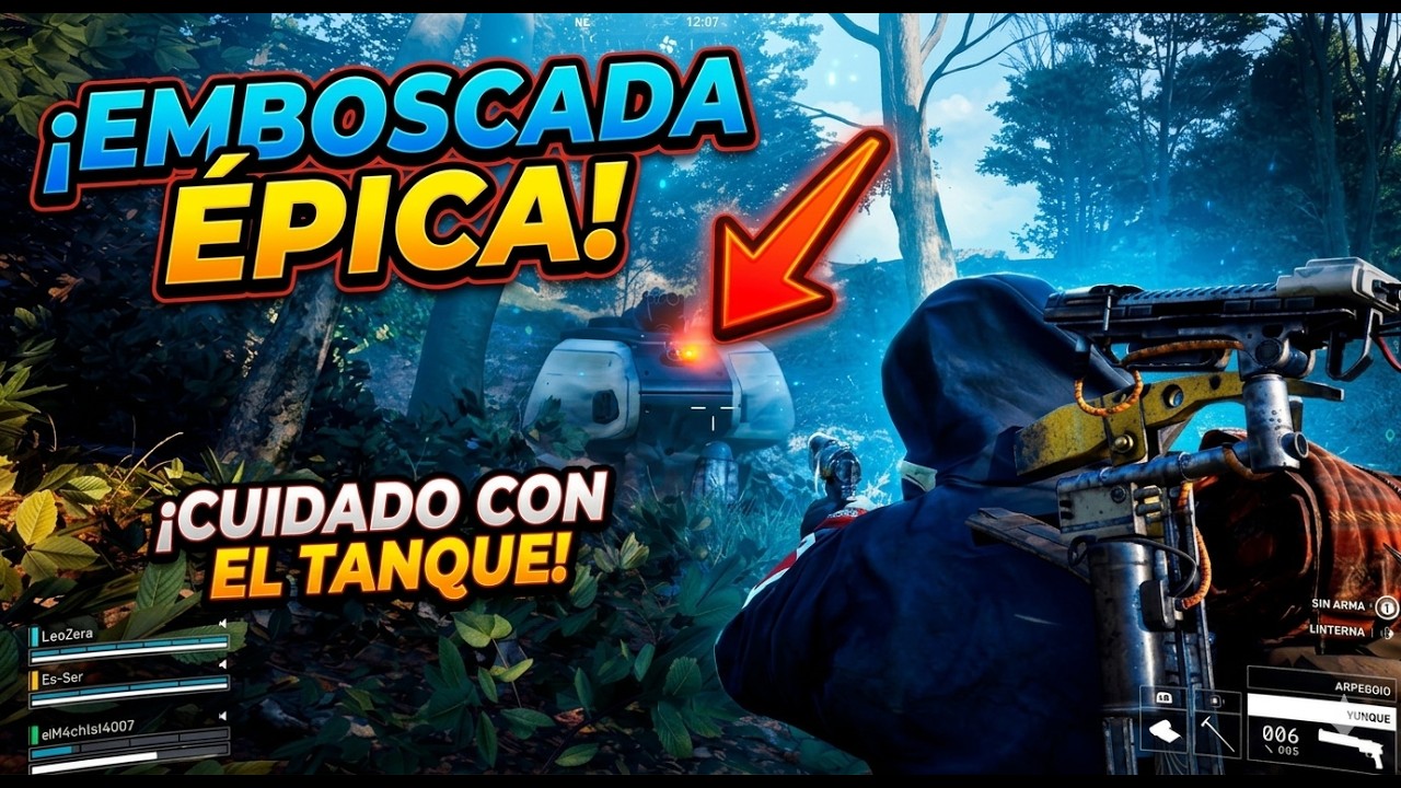 COMPLETANDO LA MISION DE LA PUERTA AZUL... (me roban el loot y estan muy chetos los ARCs grandes)