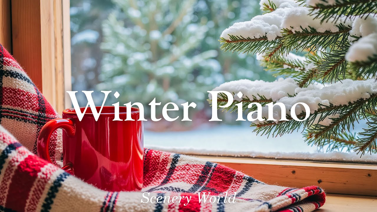 쌀쌀한 날씨 필수! 힐링과 휴식을 위한 피아노 모음 - Winter Piano | Scenery World