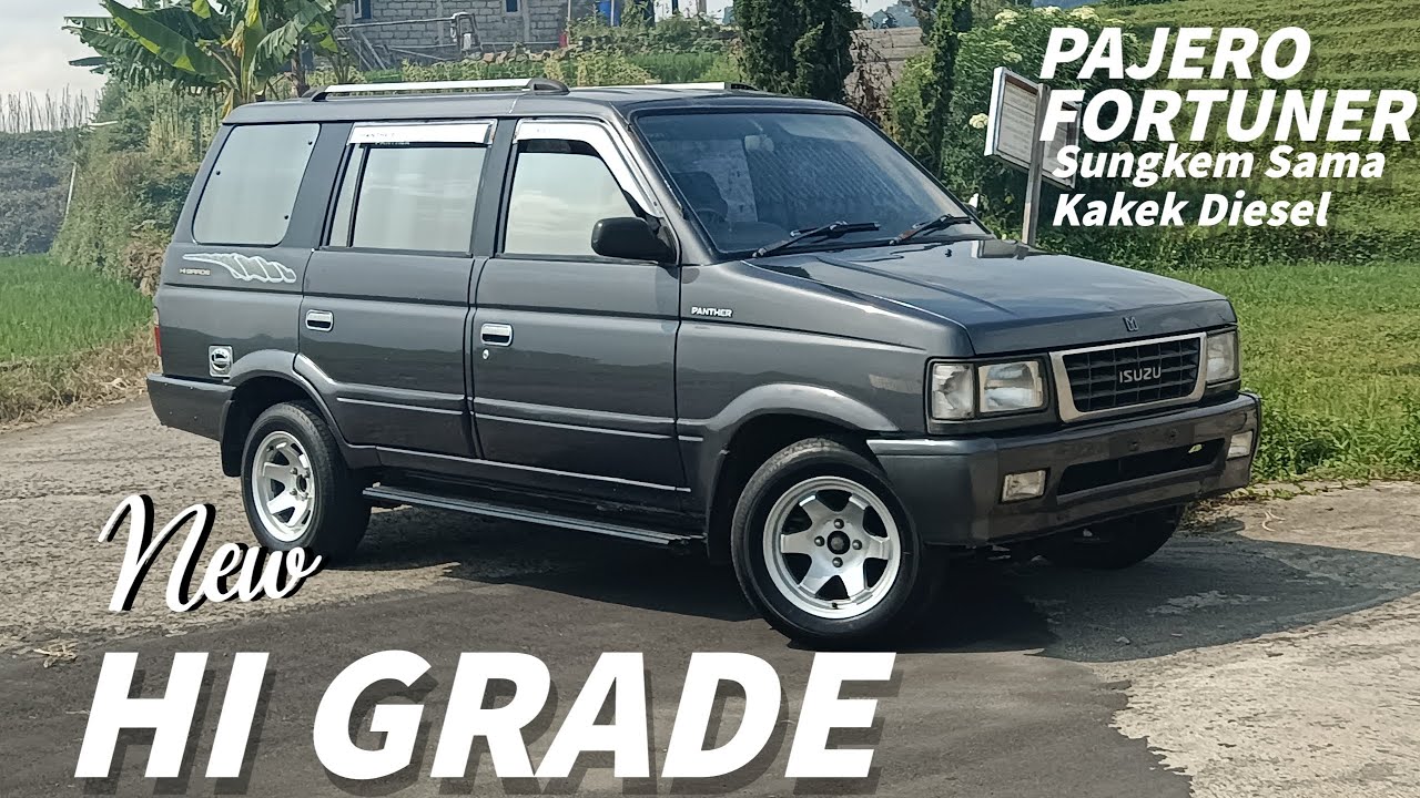 Isuzu Panther New Hi Grade 2000 Antik, generasi terakhir kotak, pajero Fortuner sungkem.