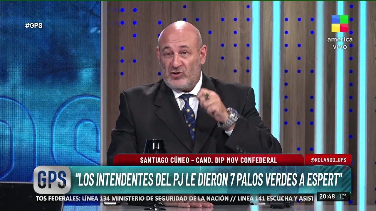 📢SANTIAGO CÚNEO: “ESPERT ES UN CORRUPTO QUE SE METIÓ EN LA POLÍTICA A ROBAR”
