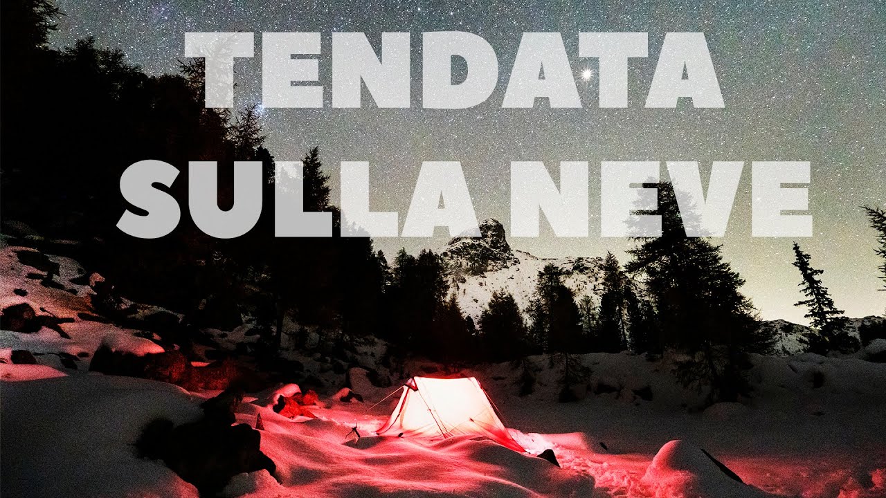 Pernottamento sulla NEVE a -10°C