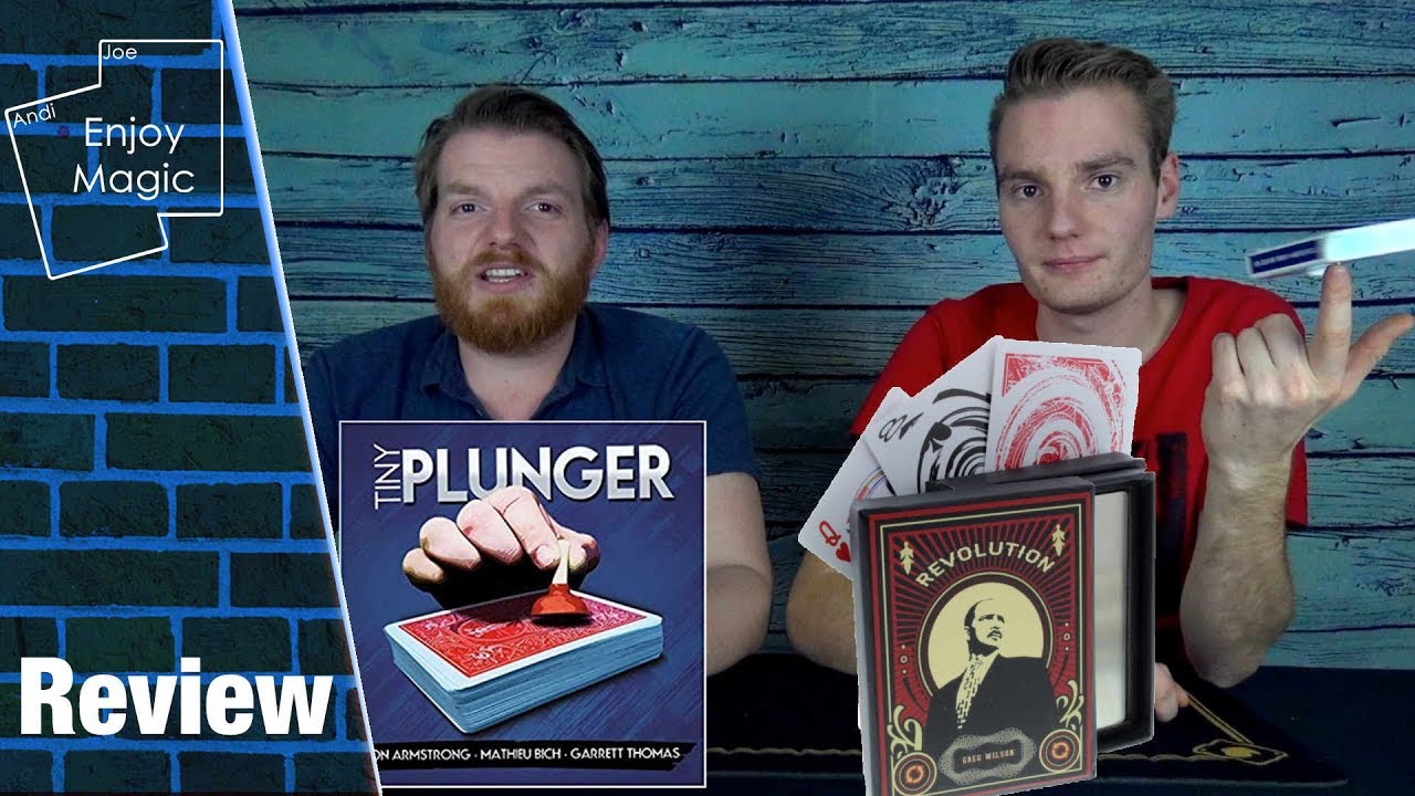 Revolution (Greg Wilson) & Tiny Plunger (John Armstrong) || Enjoy Magic Review