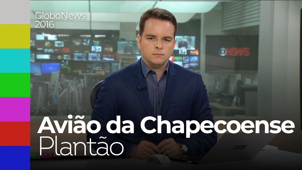 Plantão - Queda avião da Chapecoense | Globo News (2016)