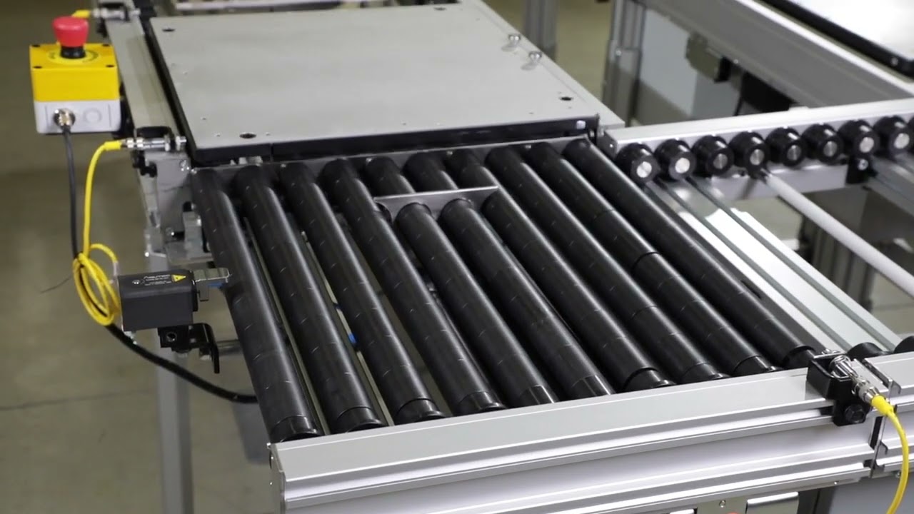 Dorner ERT 250 Conveyor - Edge Roller Technology for Pallet & Tray Handling