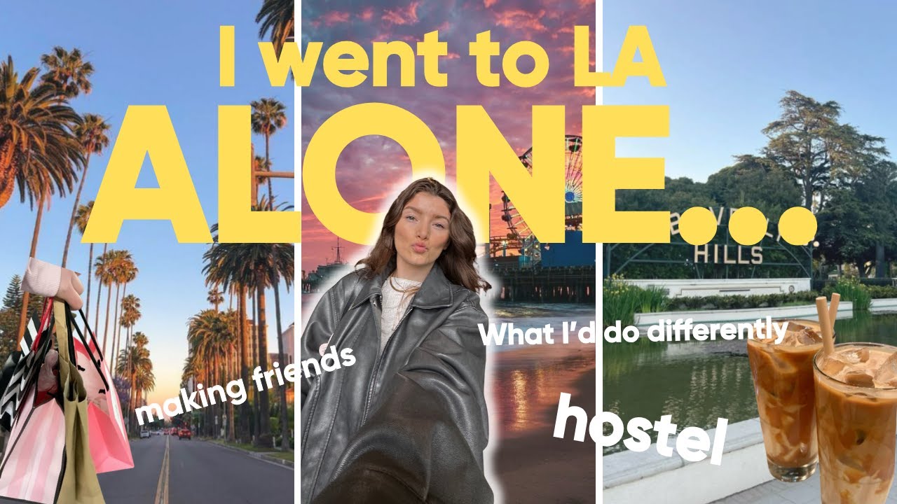 The reality of solo travelling in LA | Hi Hostel Santa Monica, + my solo travel advice