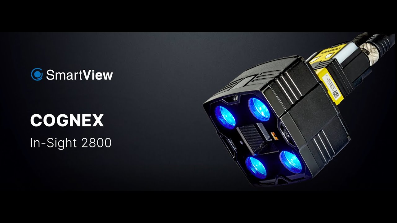 The In-Sight 2800 Vision System - deep learning technology with traditional rule-based vision tools