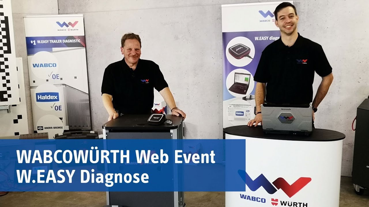 W.EASY Diagnose allgemein - WABCOWÜRTH Web Event 2020