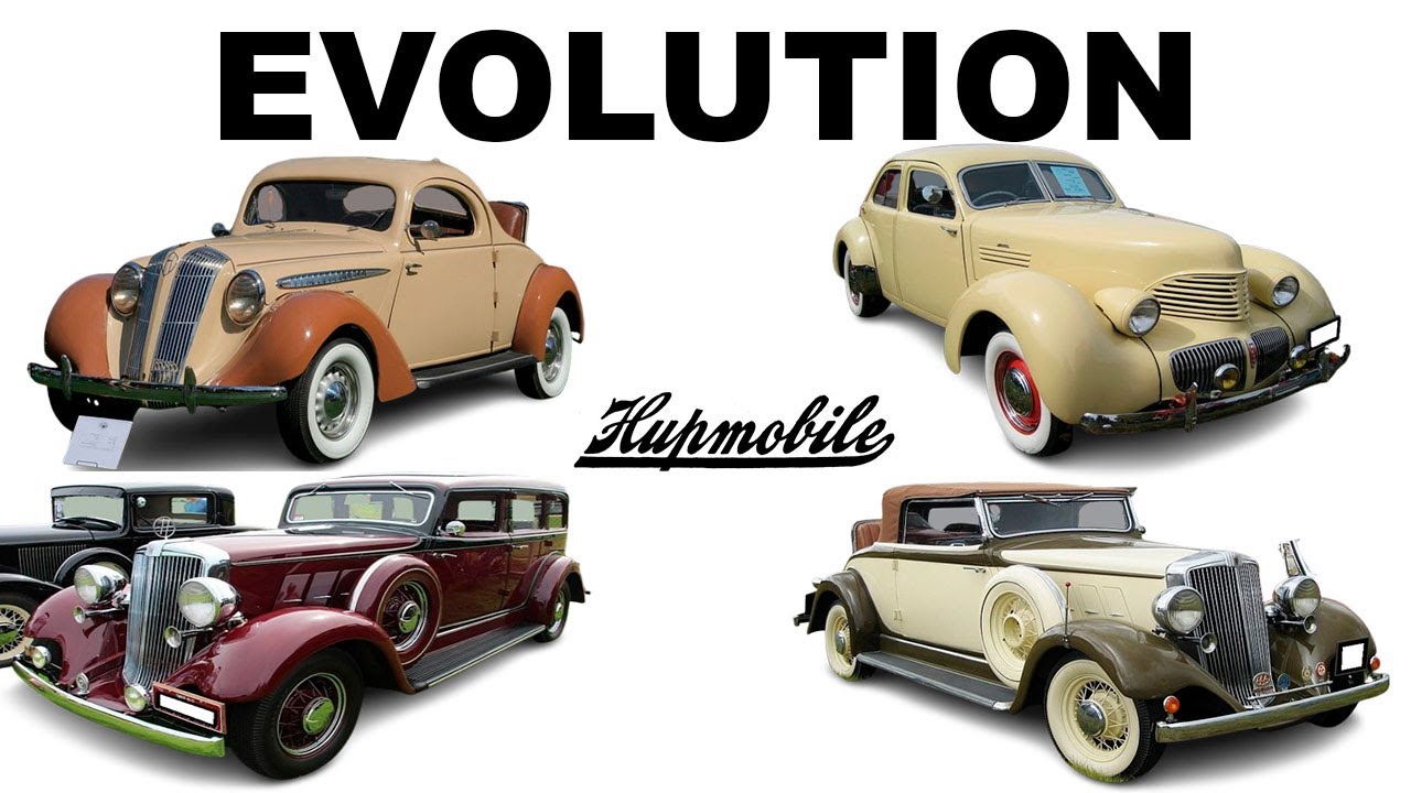 Evolution of Hupmobile cars
