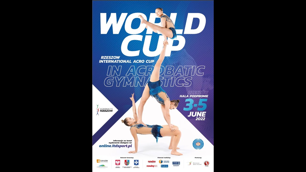 World Cup & Rzeszow International Acro Cup in Acrobatic Gymnastics - Sunday