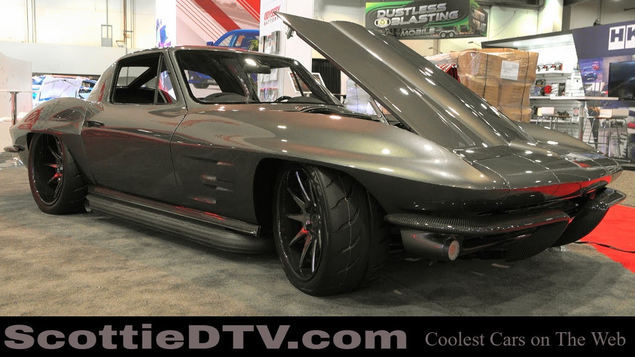 1964 Split Window Chevrolet Corvette Street Machine 2019 SEMA Show