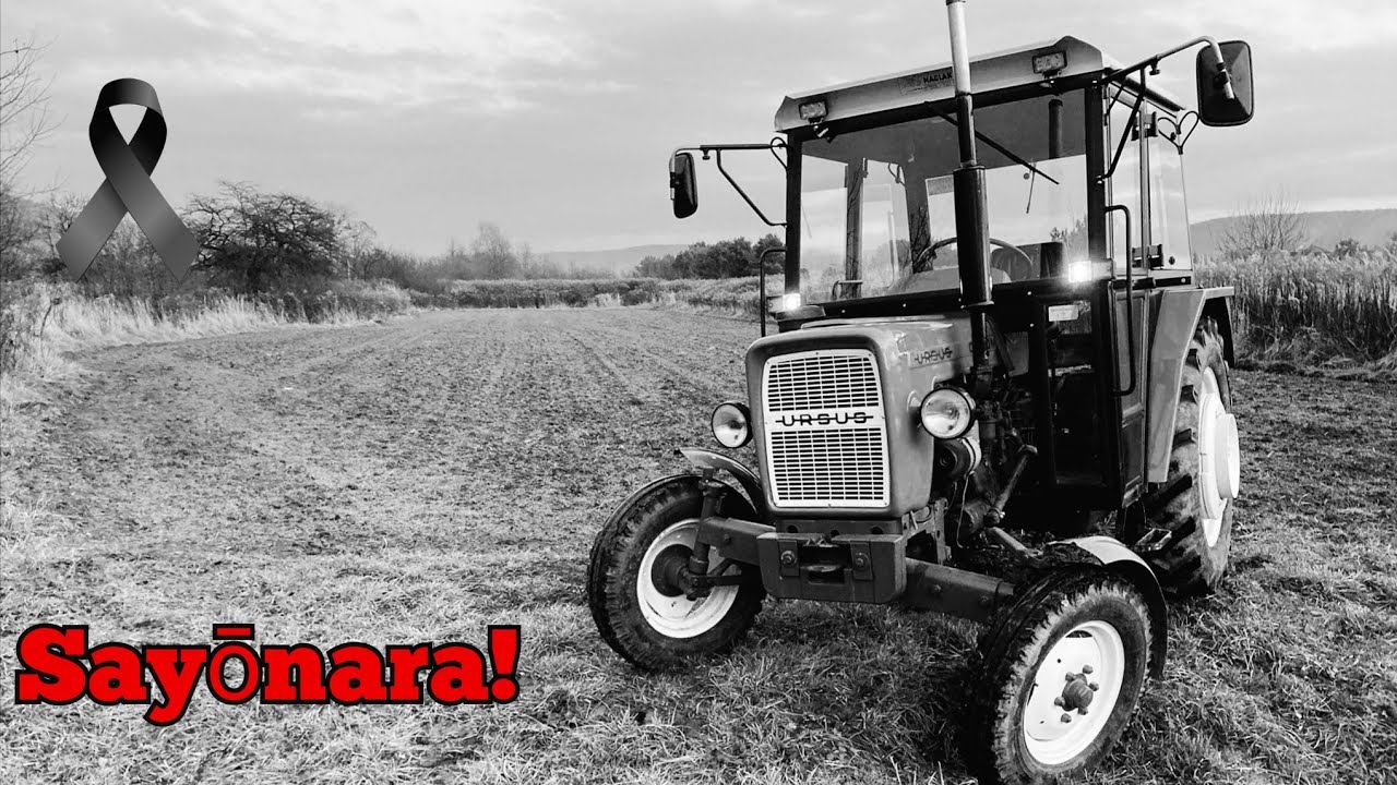 Zielona strzała odjechała... Pożegnanie ursus c-330M w Agro Zagórze!