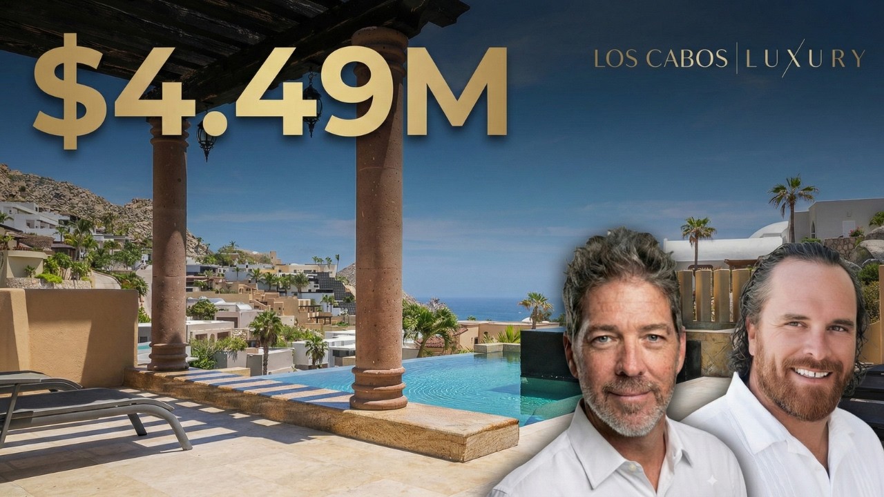 Pedregal Cabo San Lucas Real Estate | 9-Bedroom Ocean View Luxury Villa