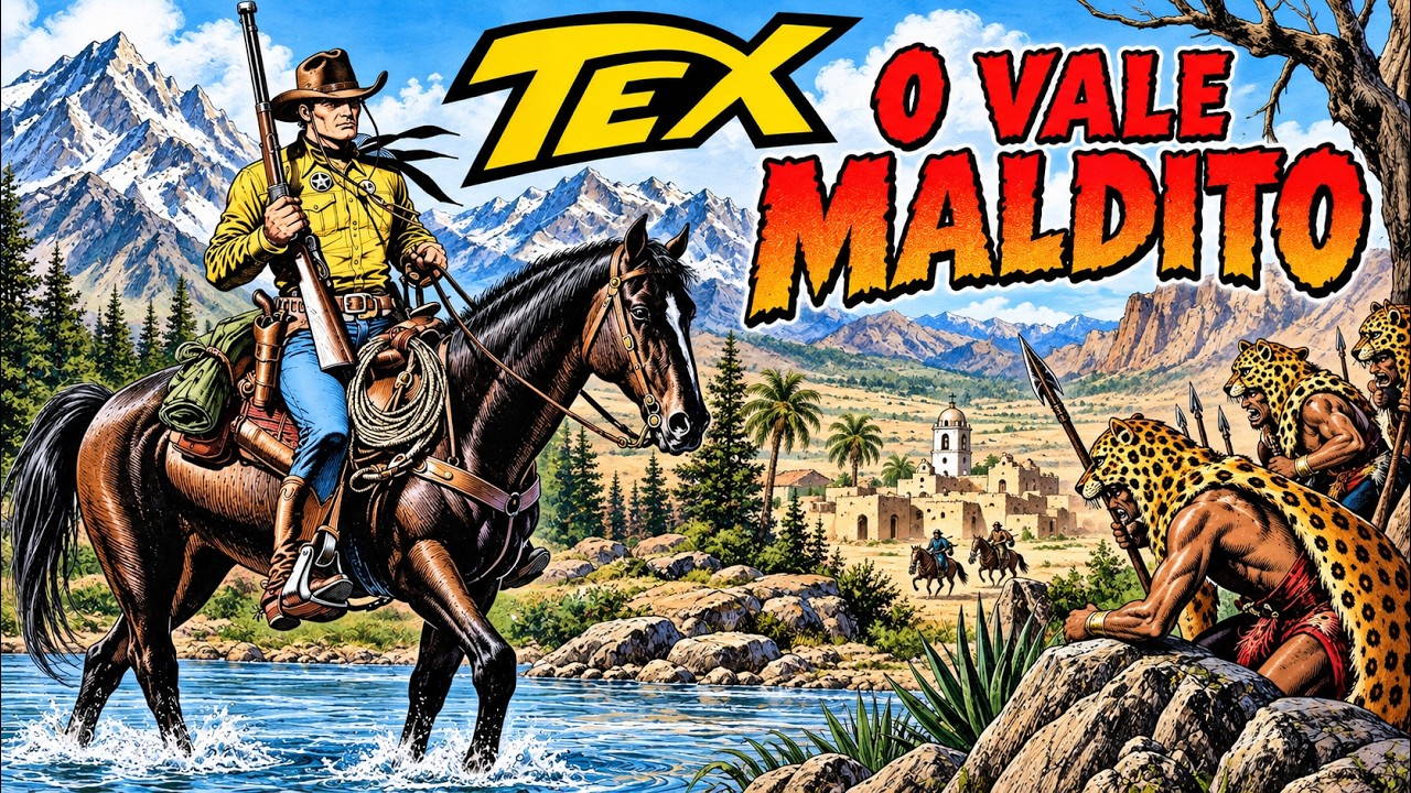 TEX WILLER (O VALE MALDITO) tex willer #gibi