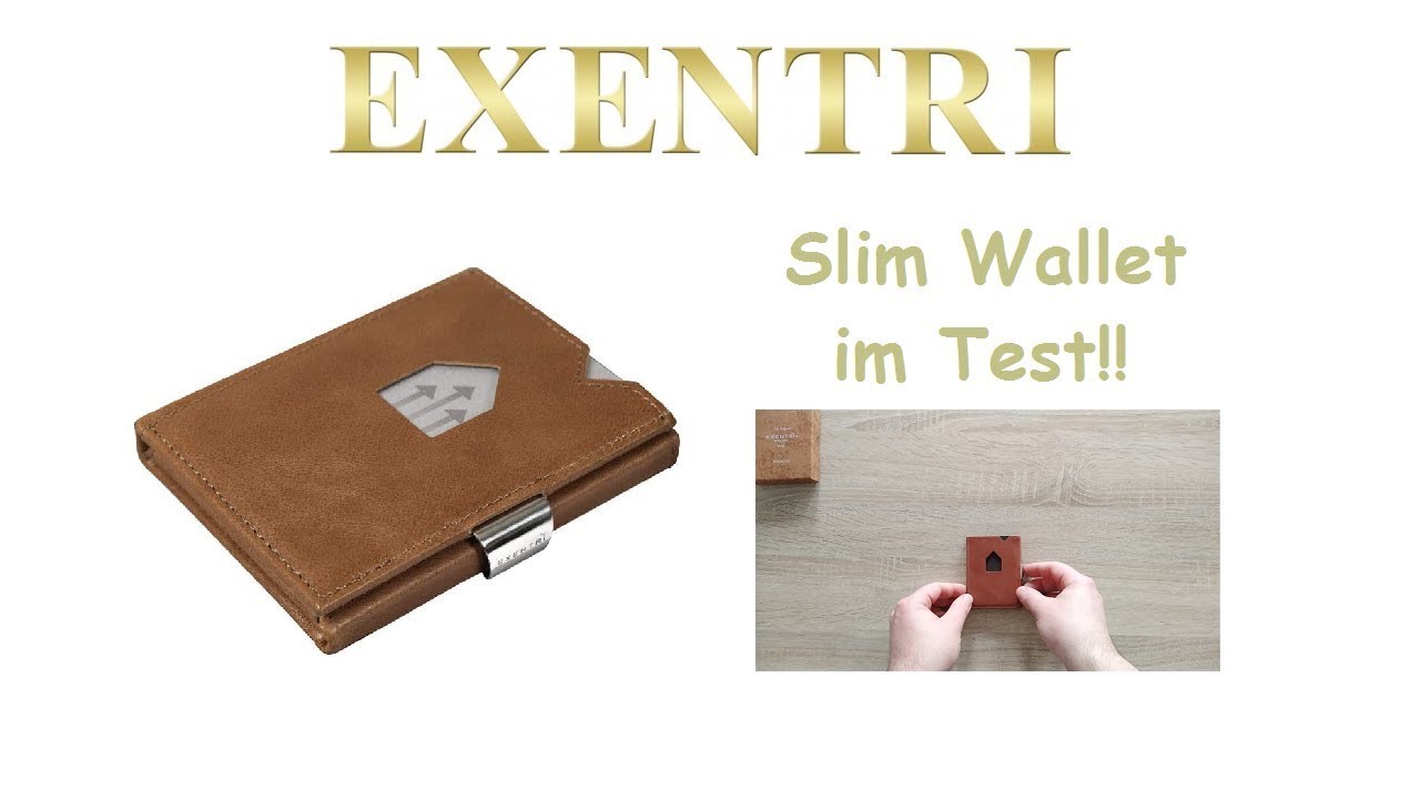 Slim Wallet Exentri im Test!! RFID-Schutz | auch mit Münzfach | Smart Wallet EDC