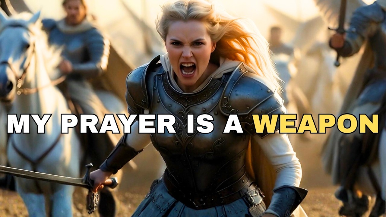 My Prayer Is a Weapon - I Fight I Fight on My Knees | Powerful Spiritual Warfare Worship Song