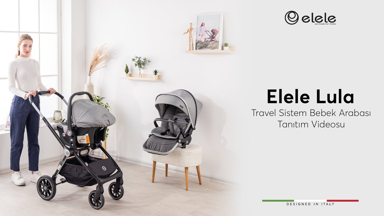 Elele Lula Travel Sistem Bebek Arabası Tanıtım ve Kurulumu - Travel Bebek Arabası