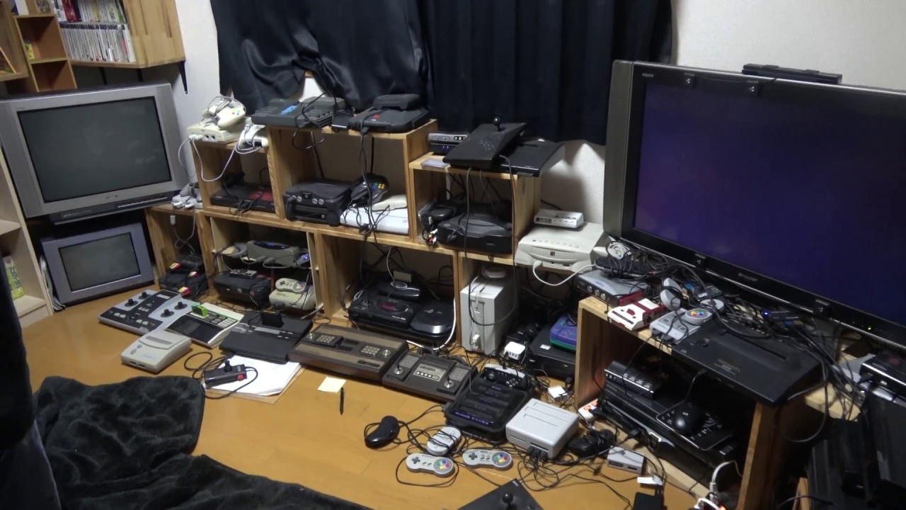 私の主人はゲームコレクター！部屋紹介（最新版）