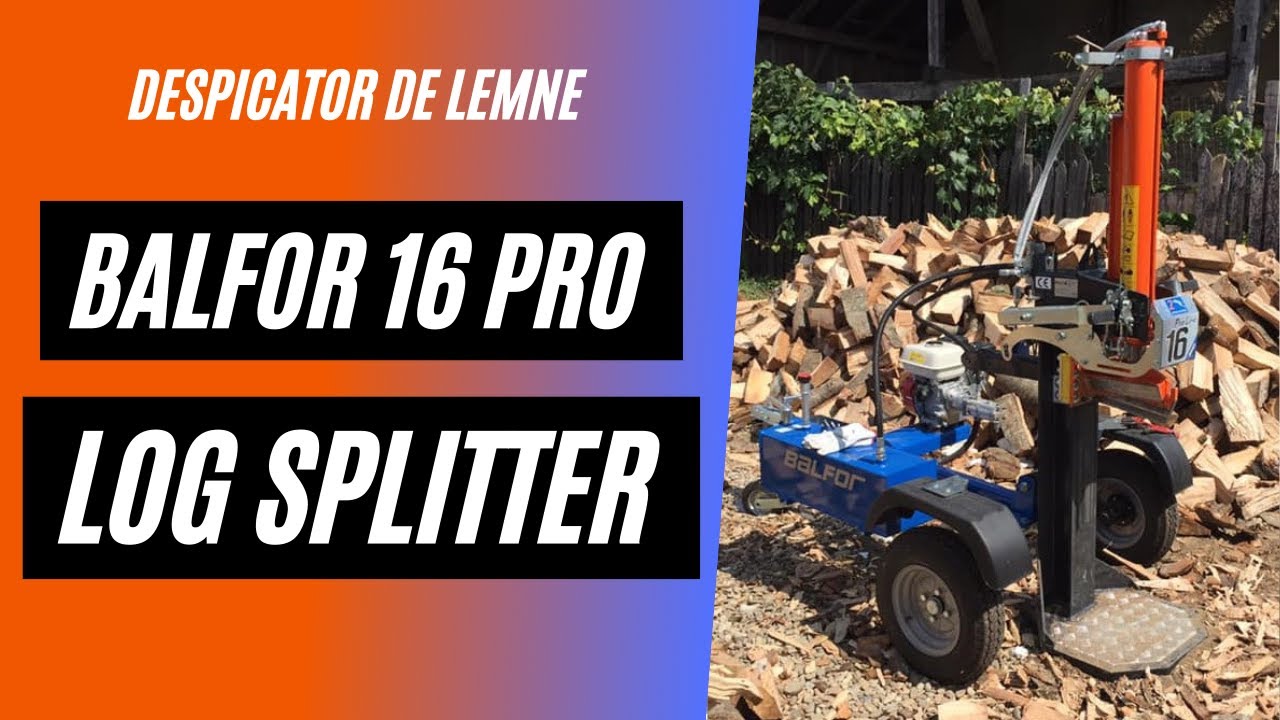 Holzspalter Balfor Mobile | Despicator de lemne Balfor | Balfor Spaccalegna | Fendeuse Balfor