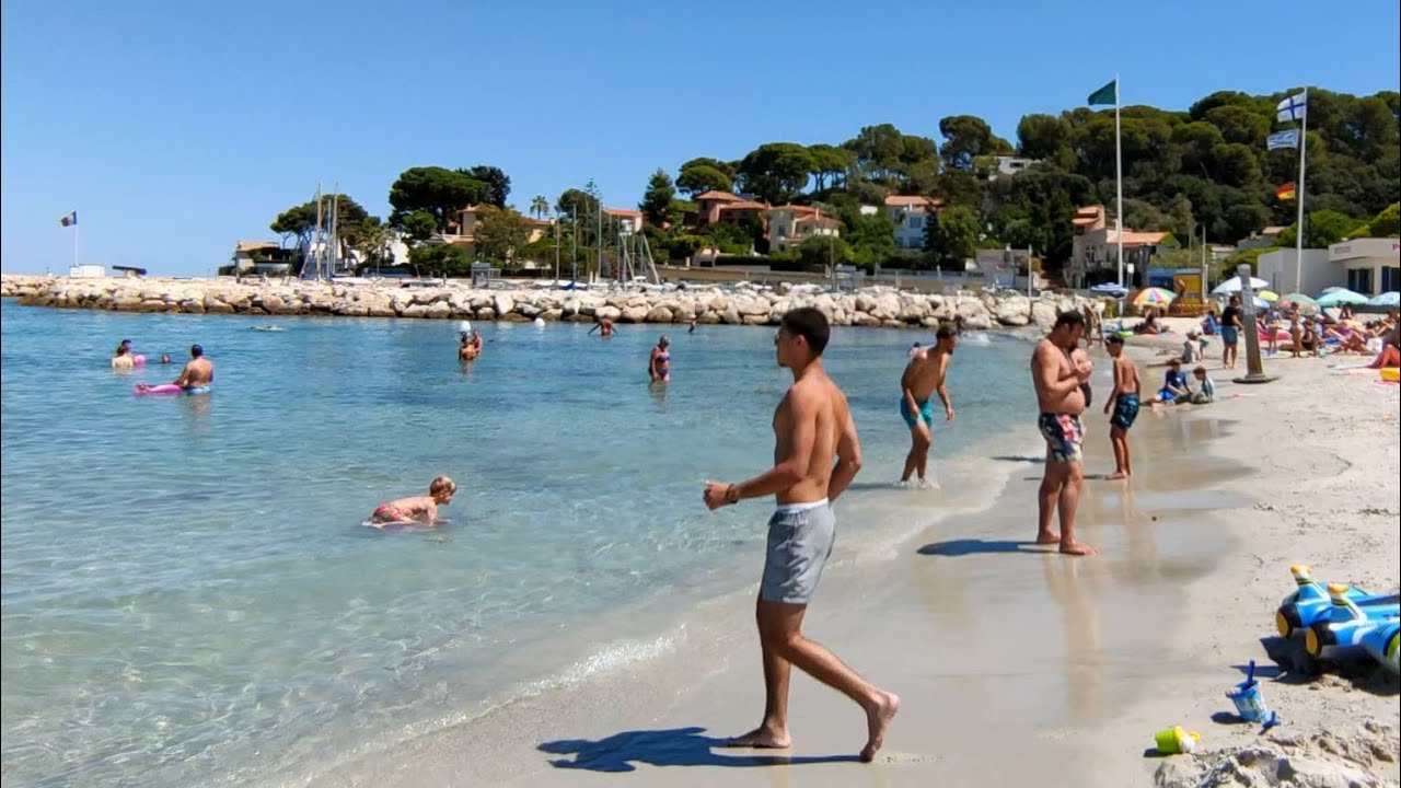 Plage de la Salis Antibes, French Riviera