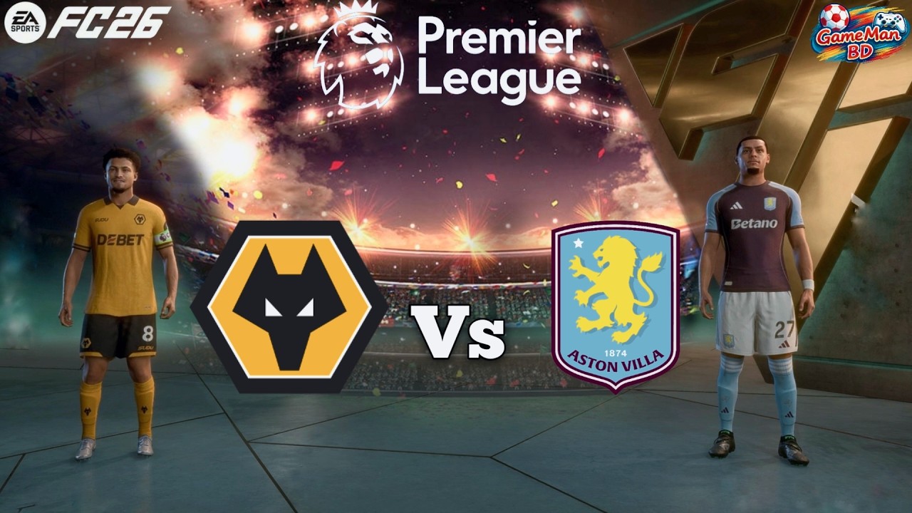 FC 26 - Wolves vs Aston Villa - Premier League 25/26.Full Match