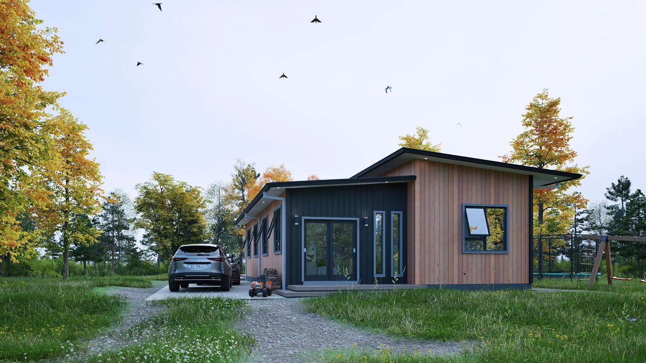 Ultra Modern Modular Homes - Coolest I've ever designed #modernhouse #housedesign #twinmotion